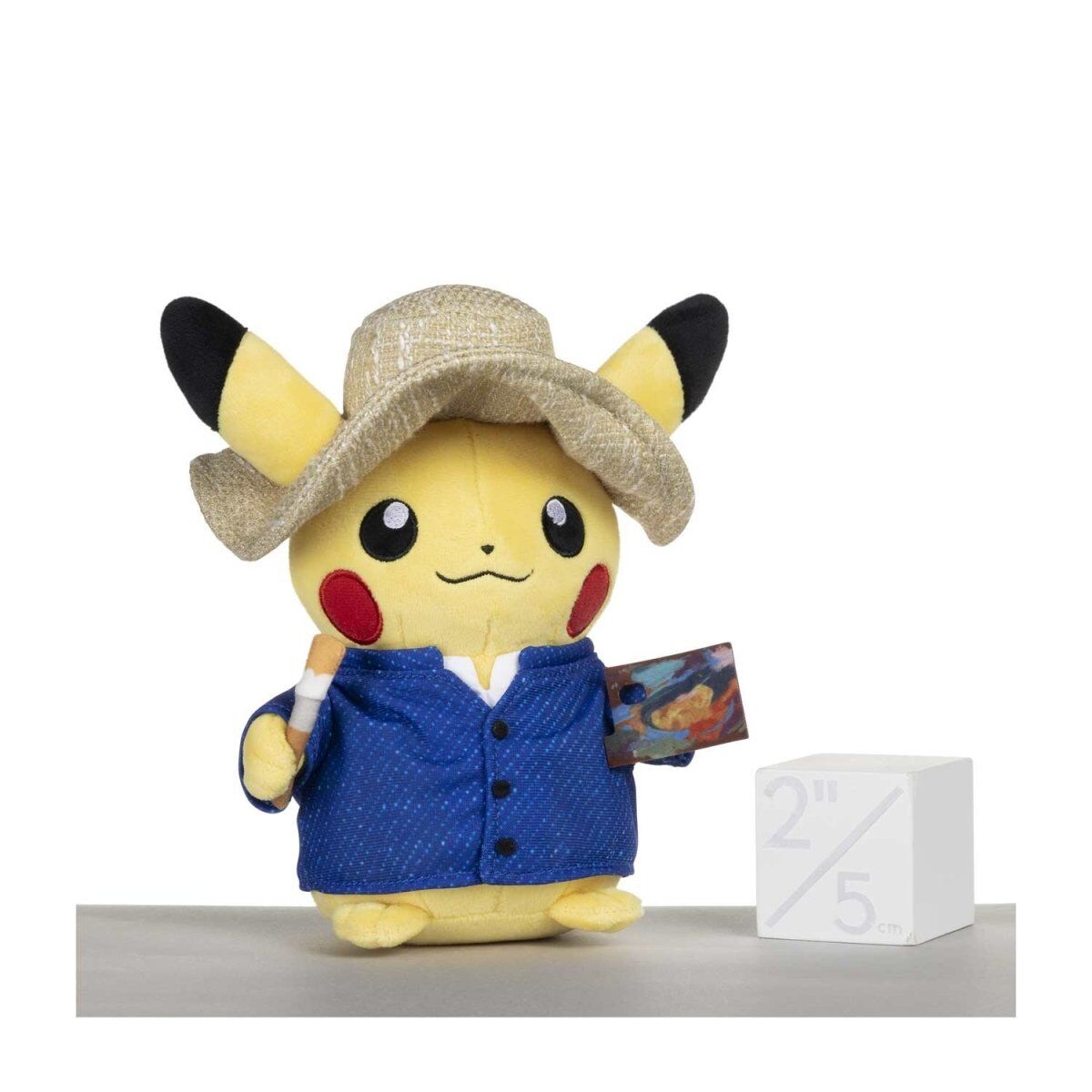 Pokémon Center × Van Gogh Museum: Pikachu Plush - 19 cm